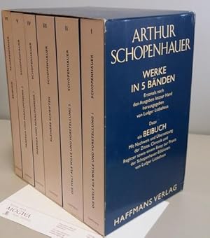 Arthur Schopenhauer. Werke in 5 Bänden und 1 Beibuch. Studienausgabe.