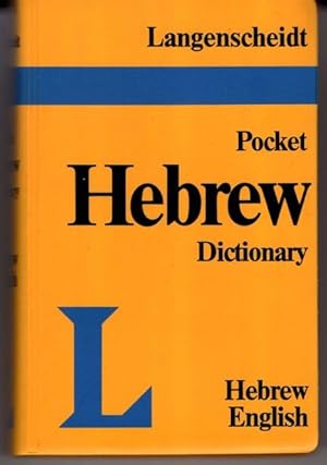Langenscheidt pocket Hebrew Dictionary to the Old Testament. Hebrew-English.