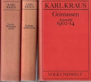 Ausgewählte Werke: Bd. 1: 1902 - 1914; Grimassen, Bd. 2: 1914 - 1925; In dieser großen Zeit, Bd. ...