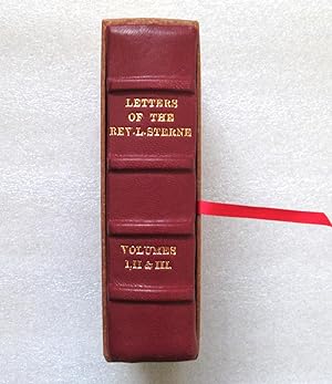 Letters of the Late Rev. Mr. Laurence Sterne