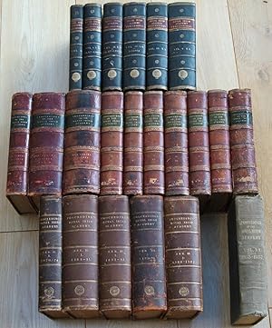 MIXED SET: Proceedings of the Royal Irish Academy (22 volumes from 1841-1902)