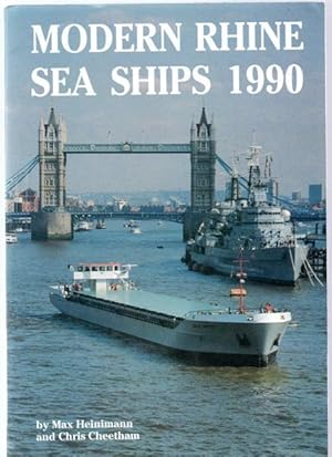 Modern Rhine Sea Ships - 1990.