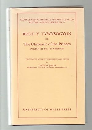 Brut y Tywysogyon or The Chronicle of the Princes. Peniarth MS. 20 Version.