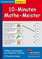10-Minuten-Mathe-Meister Pfiffige Textaufgaben zum täglichen Training - Weinfurter, Armin