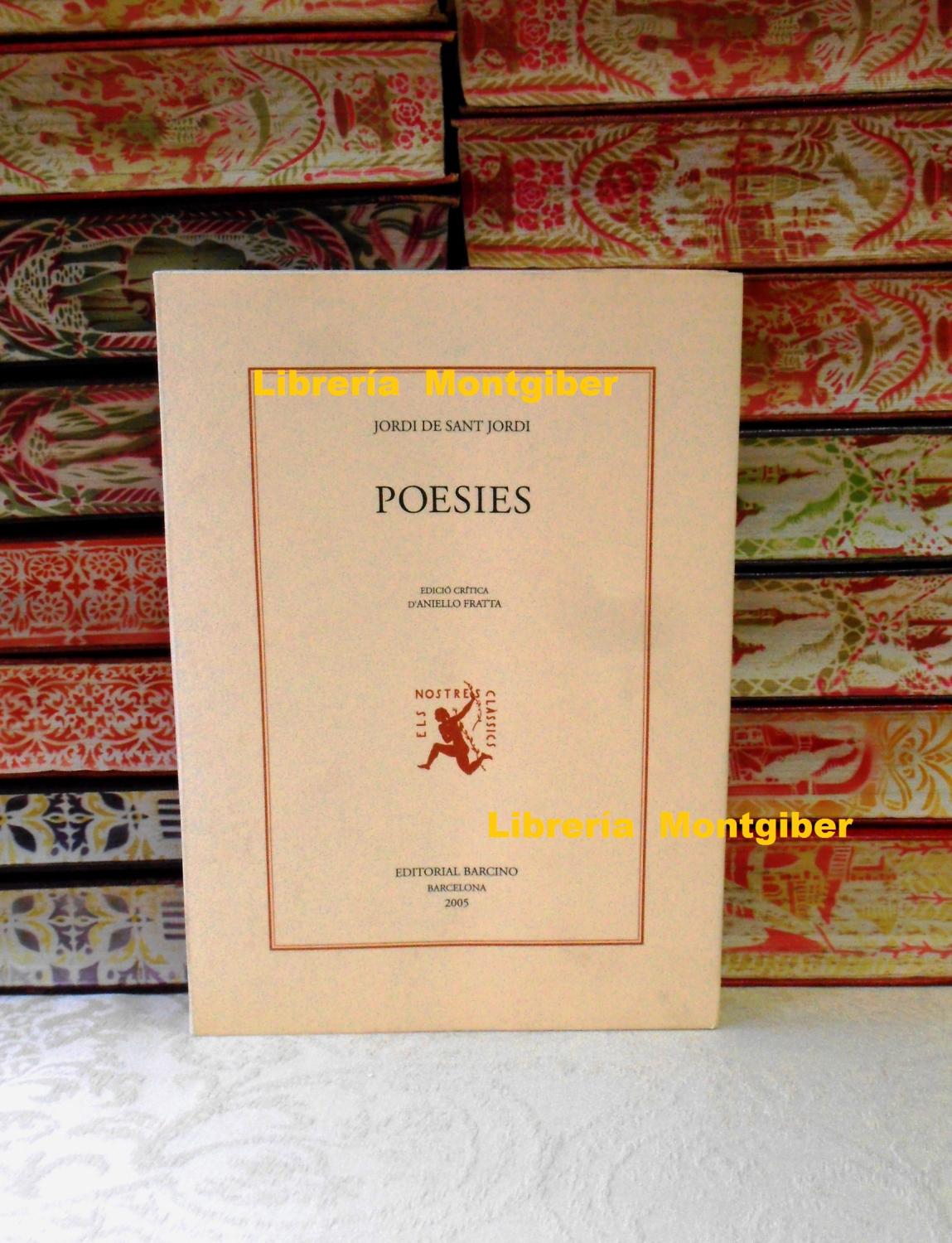 POESIES - Sant Jordi, Jordi de