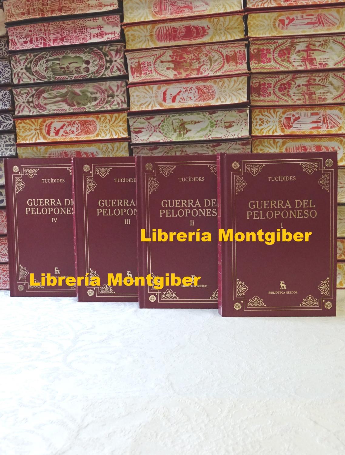 Guerra Del Peloponeso 4 Vols Vol I Libros 1 11 Vol