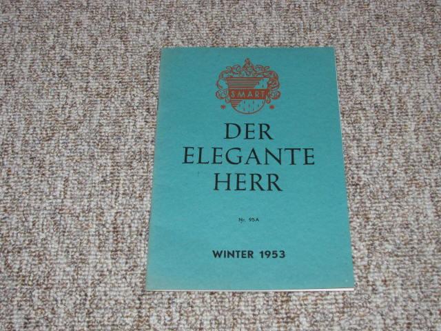 Der elegante Herr. Winter 1953 (Nr. 95 A). Smart.,