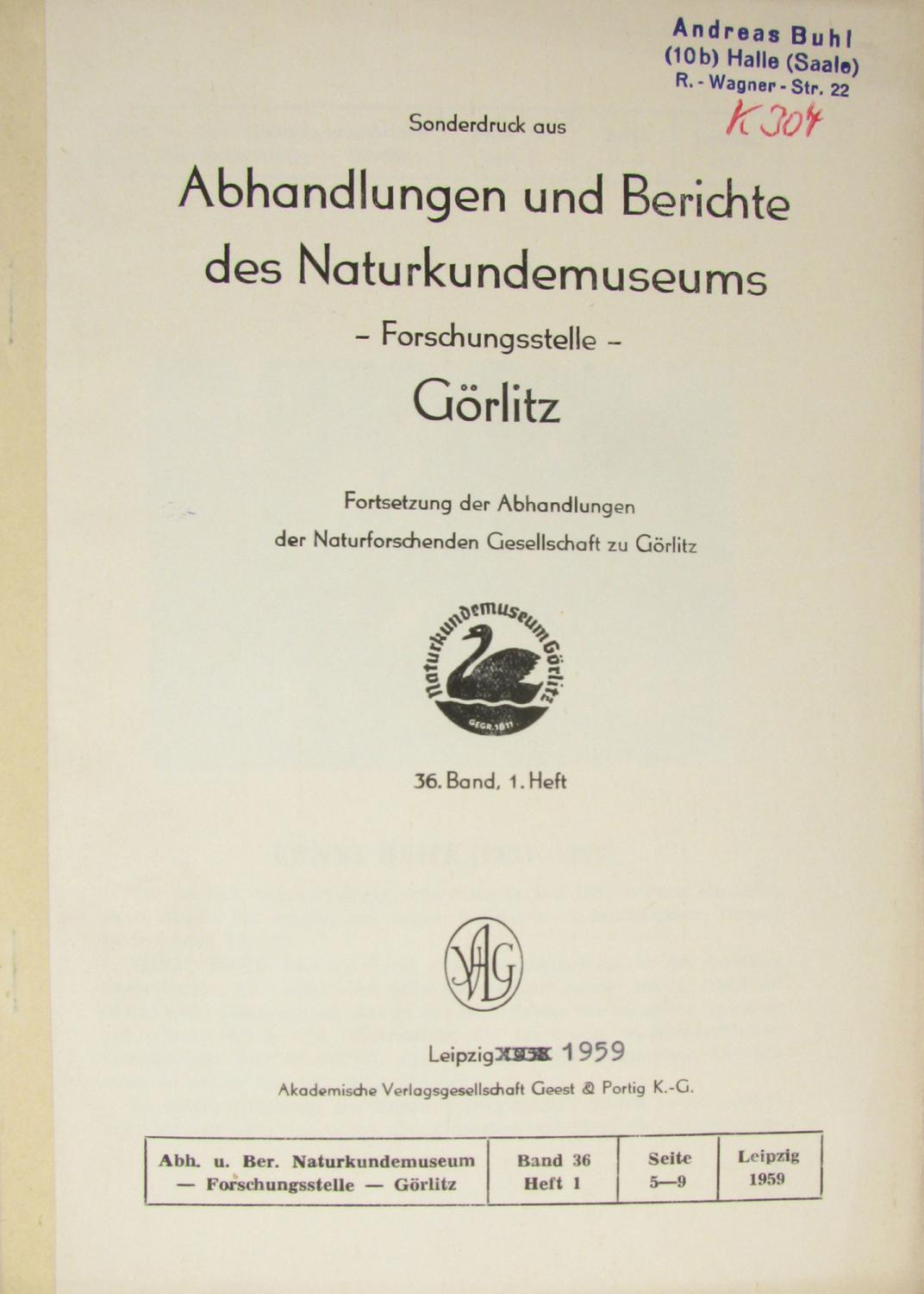 Ernst Behr (1903-1957),