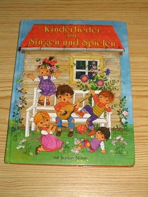 Kinderlieder zum Singen und Spielen mit bunten Noten,