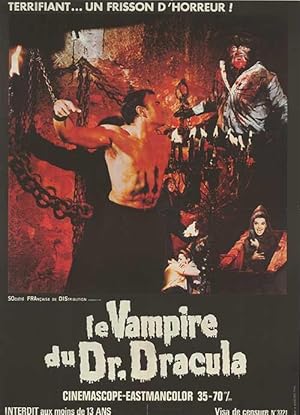 Vampire of Dracula - Authentic Original 22" x 30.5" Folded Movie Poster