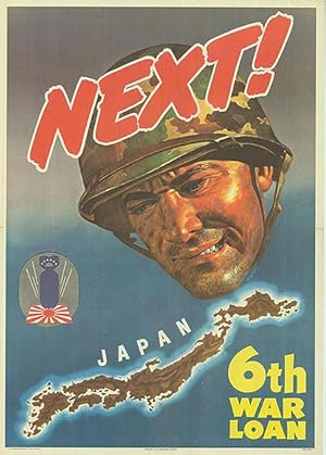 War Loan - Next! 6th War loan - Authentic Original 20" x 28" Folded Movie Poster