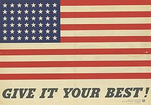 War Bond - Give it your best! - Authentic Original 28" x 20" Folded Movie Poster