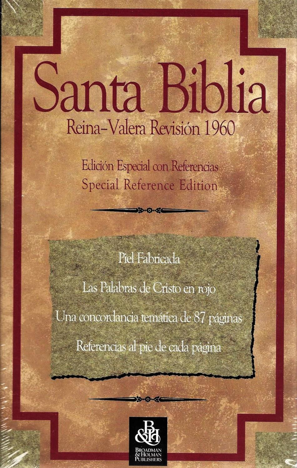 Santa Biblia Reina-Valera Revision 1960: Special Reference Edition (Spanish Edition)