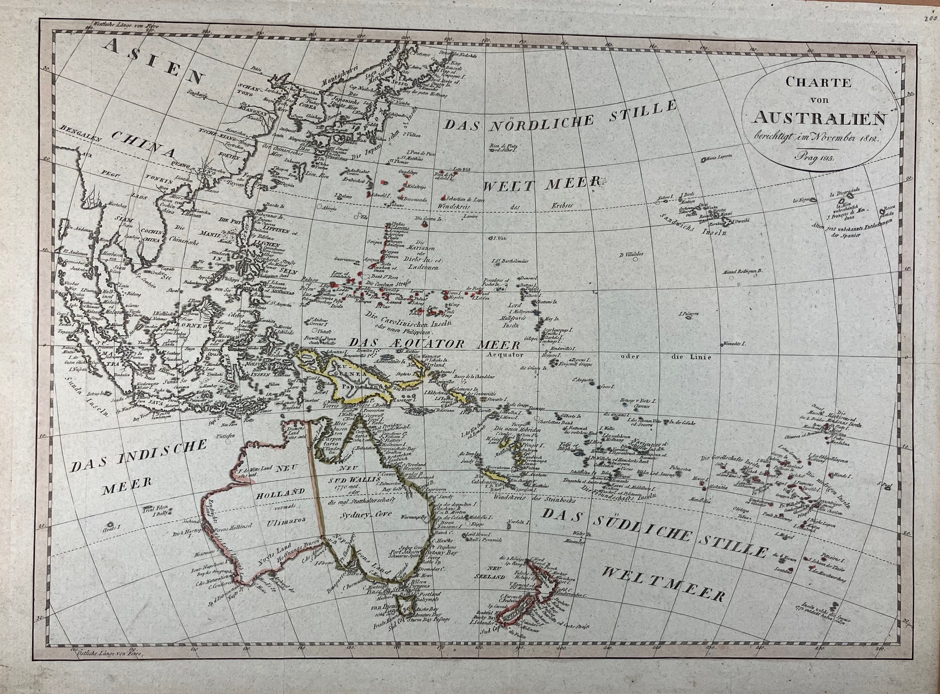 Datiert sich im Westen von Australien