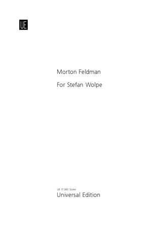 For Stefan Wolpe : For 2 Vibraphones and Mixed Choir (SATB). - Feldman, Morton,