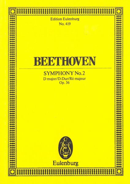 Symphony No. 2 In D Major, Op. 36.