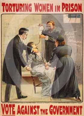 Image result for torturing women in prison postcard