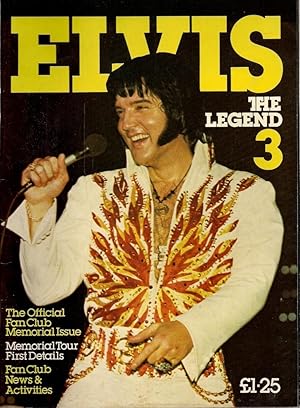 Elvis The Legend 3 (Official Fan Club Memorial Issue, 3 Years After Elvis's Death)