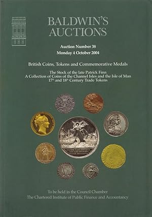 No. 38, 4 October 2004 - Baldwins Auction Catalogue: British Coins, Tokens and Commemorative Meda...