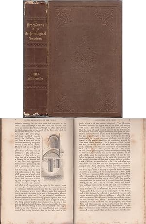 1845: Proceedings At the Annual Meeting of the Archaeological Institute of Great Britian and Irel...