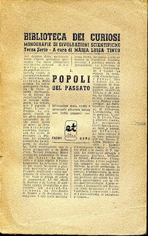 Popoli del passato.