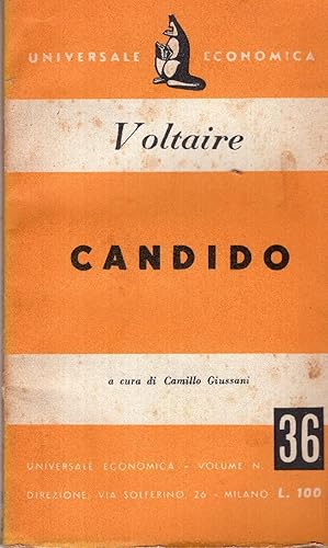 Candido A cura di Camillo Giussani.
