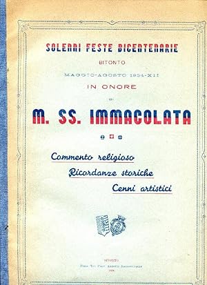 Solenni feste bicentenarie. Bitonto maggio-agosto 1934-12 in onore di M. SS. Immacolata : comment...
