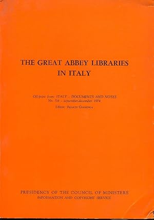 The Great Abbey Libraries in Italy.