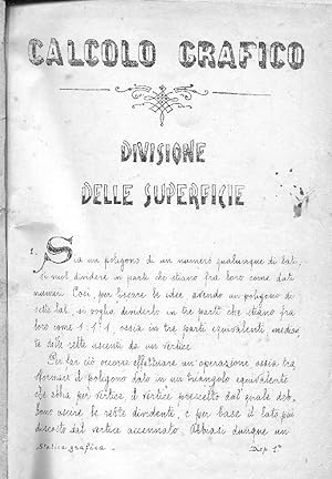 Corso di statica grafica. Anno accademico 1900-1901. R. Scuola d'applicazione per gli ingegneri i...