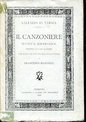 Il Canzoniere. Nuova edizione corretta su tutte le stampe con note ed uno studio sull'autore di F...