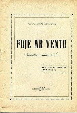 Foje ar vento. Sonetti romaneschi