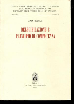 Delegificazione e principio di competenza