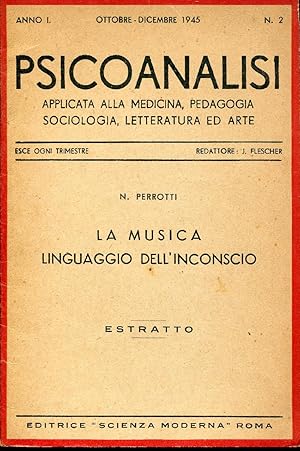 La musica linguaggio dell'inconscio. Estratto