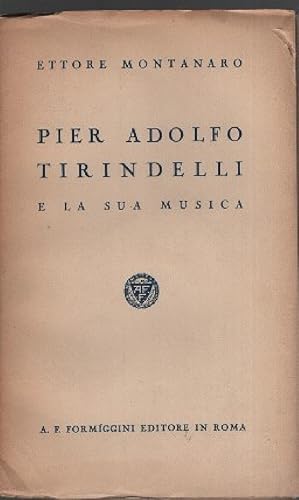 Pier Adolfo Tirindelli e la sua musica.