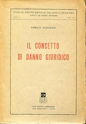 Il concetto di danno giuridico