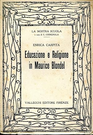 Educazione e religione in maurice blondel.