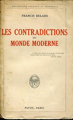 Les Contradictions du Monde Moderne