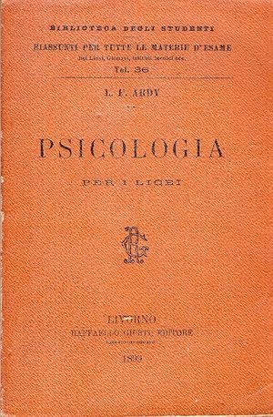 Psicologia per i licei .