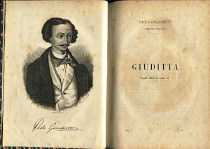 Giuditta. Tragedia biblica in 5 atti con prefazione e note.