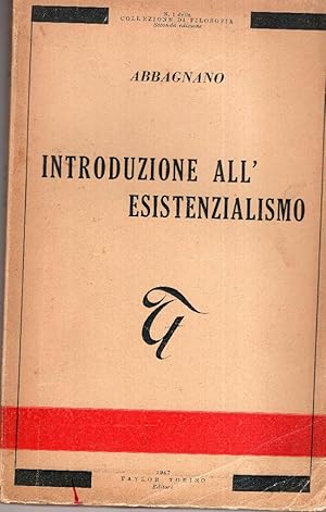 Introduzione all'esistenzialismo.