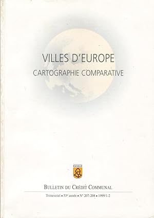 Villes d'Europe, cartographie comparative