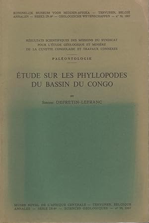 Etude sur les phyllopodes du Bassin du Congo