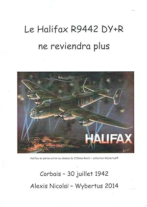 Le Halifax R9442 DY + R ne reviendra pas (Corbais - 30 juillet 1942)