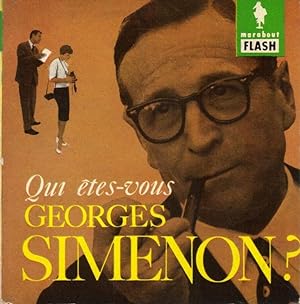 Qui êtes-vous Georges Simenon ?