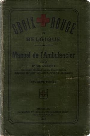 Manuel de l'Ambulancier (Croix Rouge de Belgique)