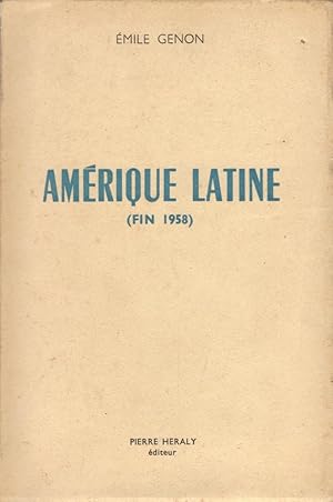 Amérique Latine (Fin 1958)