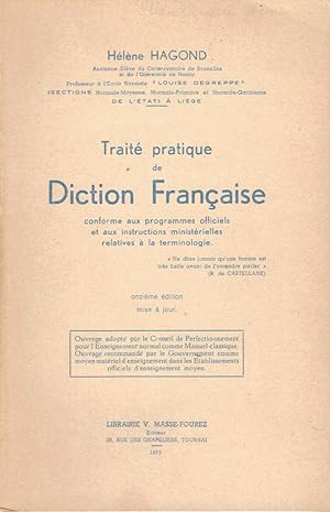 Traité pratique de Diction Française