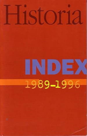 Historia, Index 1989-1996