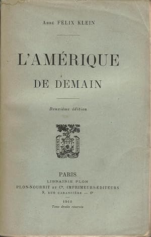 L'Amérique de demain