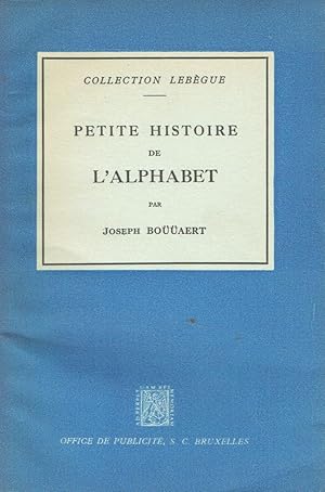 Petite histoire de l'alphabet